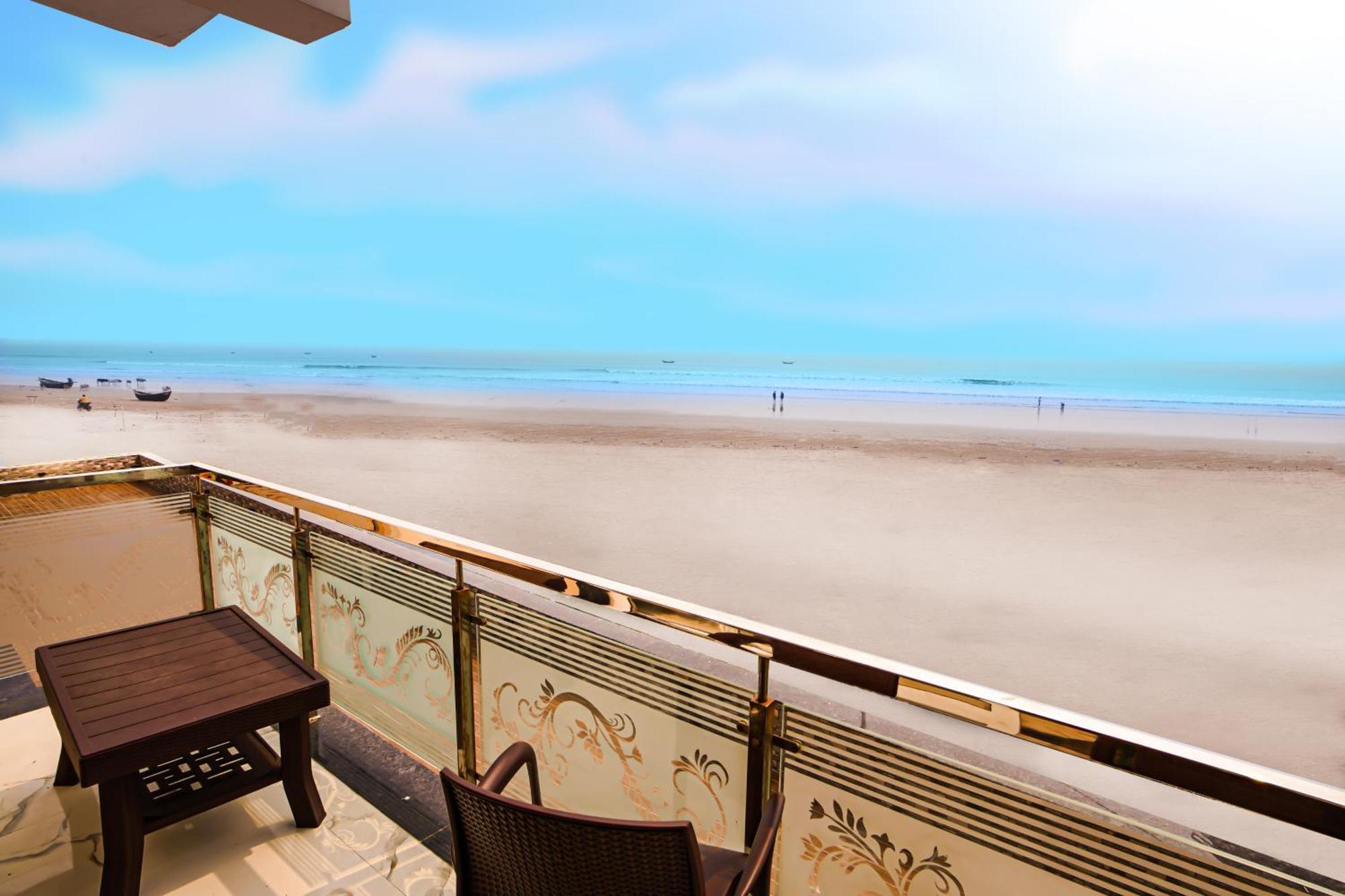 Prasant On Beach Resort !! Lift - Wifi -Restaurant-Parking Facilities-Newly Decorated Room !! 만다르모니 외부 사진